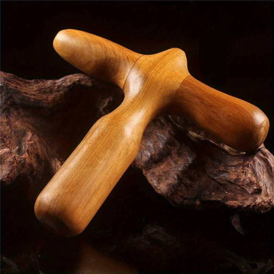 1 Pc Wood Foot Massage Tool Made of Wood Ergonomic Reflexology Tool Single Massage Stick Designed for Muscle Foot Care Tools