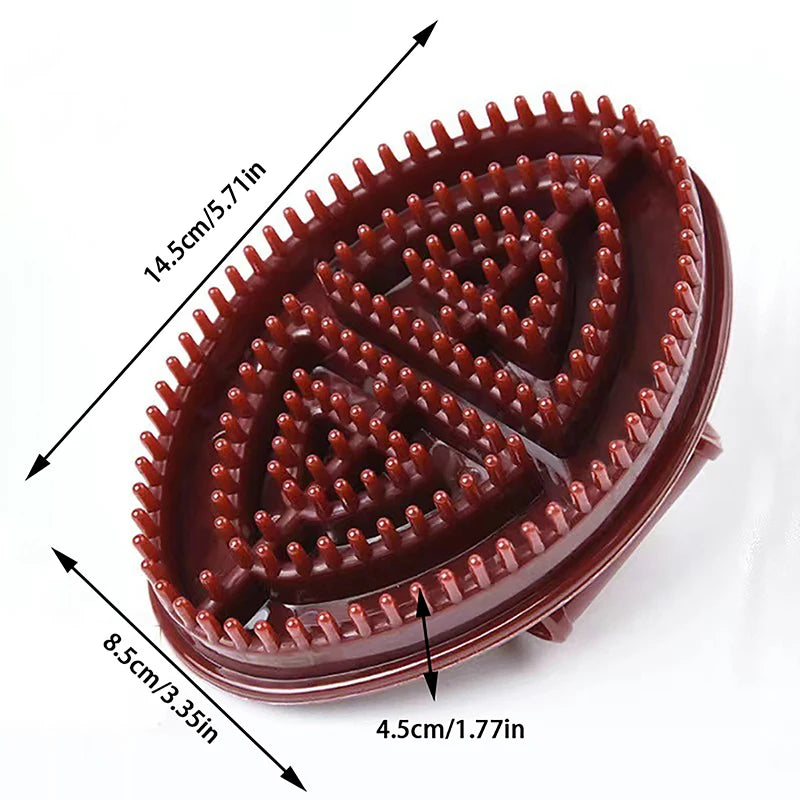 Massage Brush Body Massager Brush Gua Sha Scraping Board Massage Brush Scrapper Anti Cellulite Slimming Relaxing Scrub Massager
