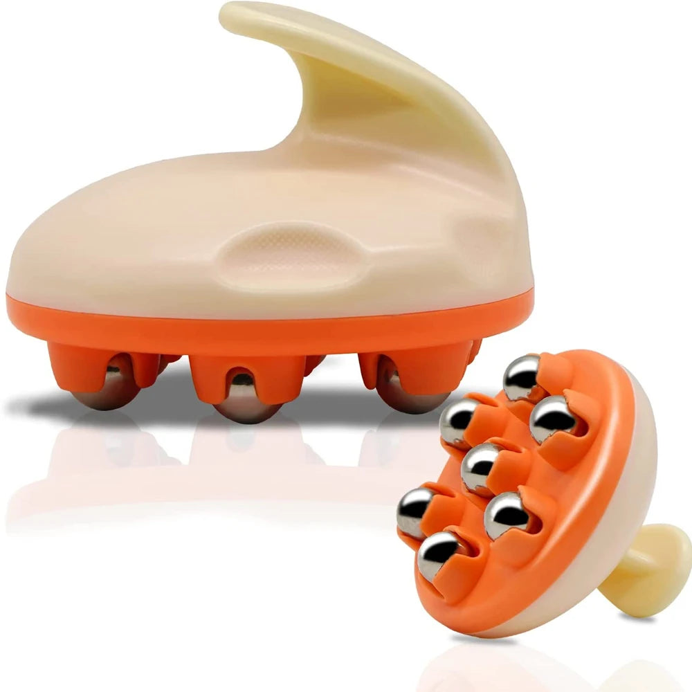 7-Bead Body Ball Roller Massager Professional Anti Cellulite Muscle Pain Relief Relax Massage Neck Back Shoulder Face Lifting