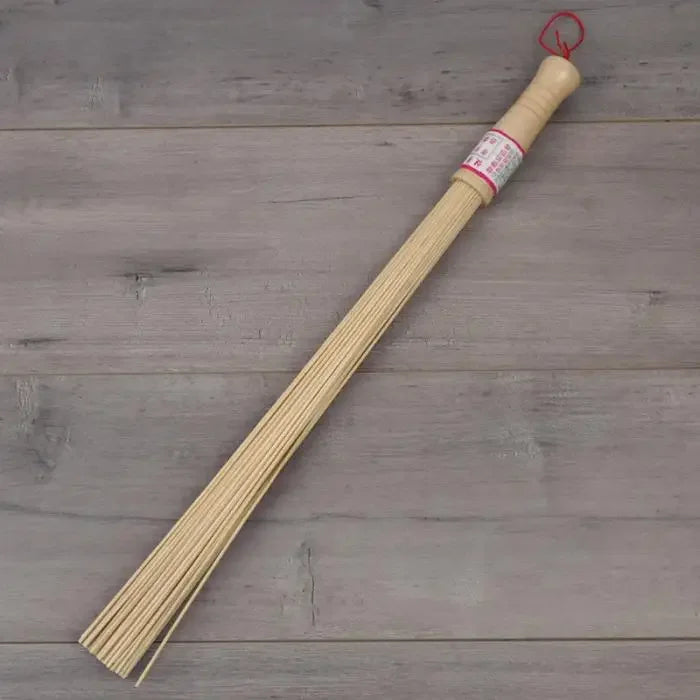 Natural Bamboo Massager Muscle Relaxed Body Massage Pat Stick Gua Sha Device Back Leg Fatigue Relief Beat Wooden Handle