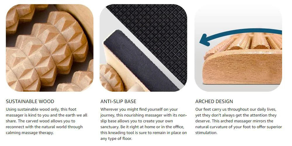 Foot Roller for Plantar Fasciitis Relief, Foot Massager for Neuropathy & Boosts Circulation, Heel Spur & Arch Pain Relaxation