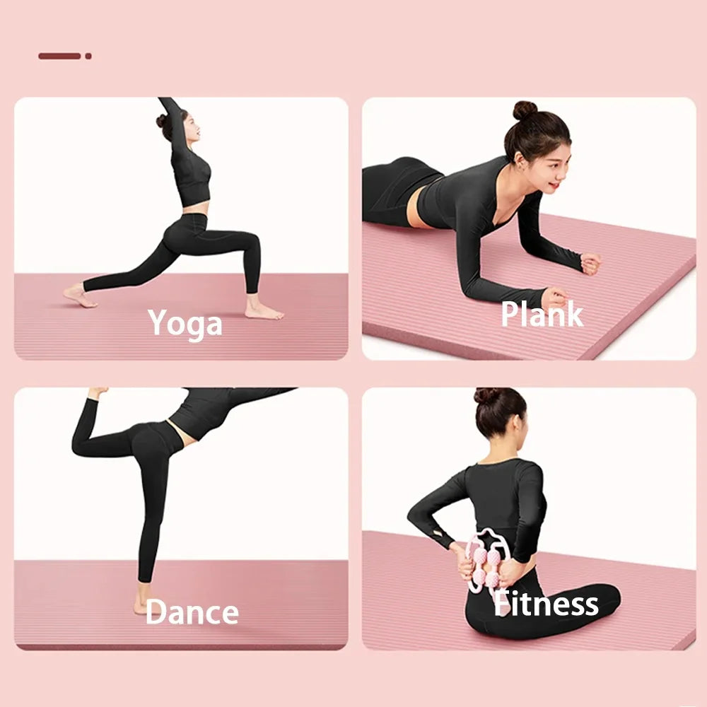 Yoga Foam Roller Set Muscle Massage Block Yoga Brick Pilates Tools Gym Fitness Exercise Equipment for Muscle Relaxation