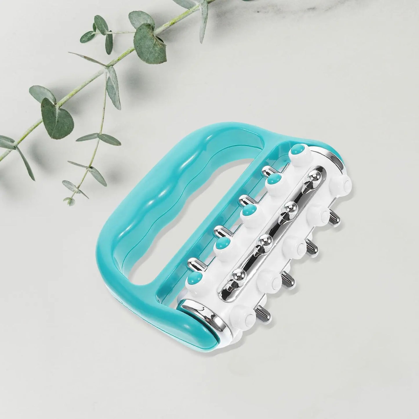 Multifunctional Handheld Cellulite Massager Deep Tissue Roller for Legs Arms Belly Neck Portable Full-Body Muscle Relief Tool