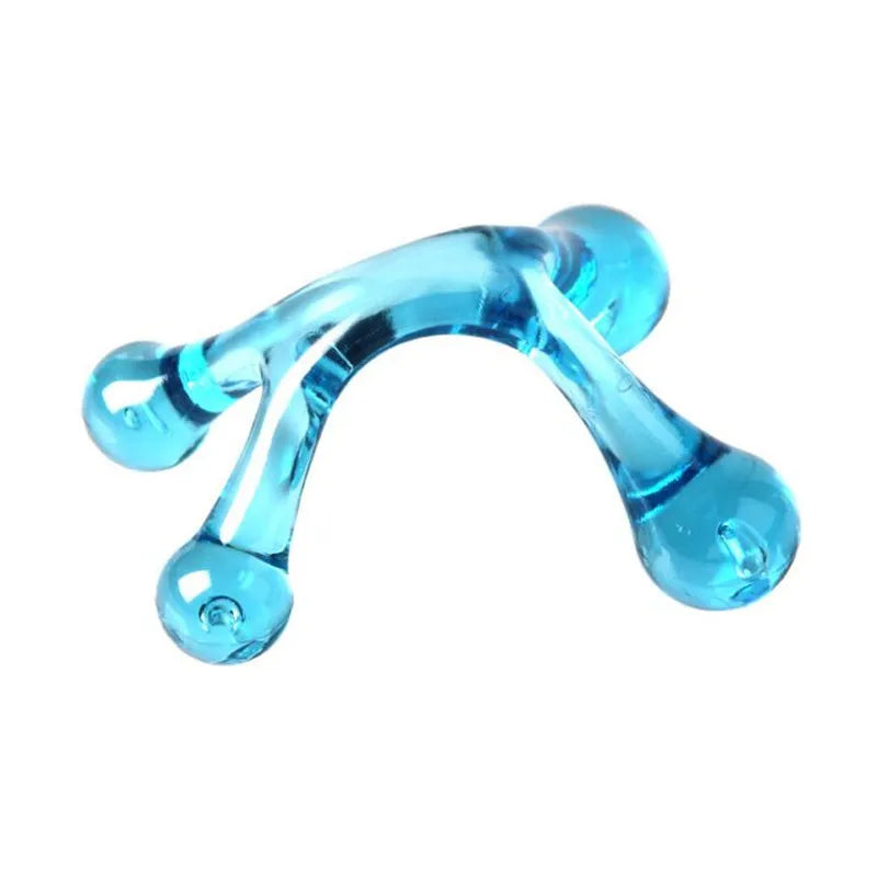 Handheld Arch Body Massager Health Balance Four Ball Back Mini Massage Stick Relax  Acupressure Health Massage Tool