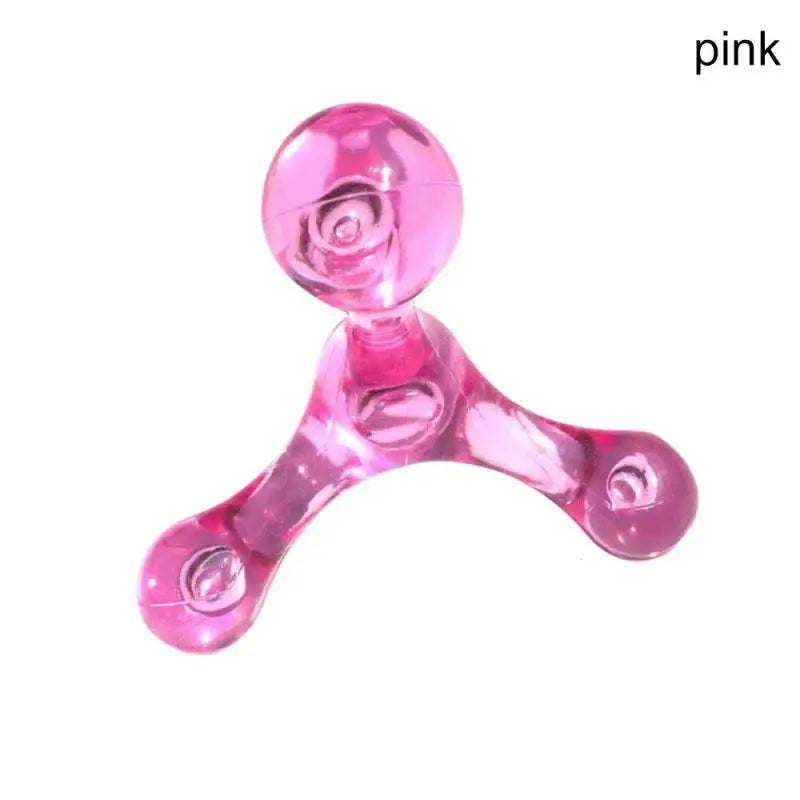Handheld Arch Body Massager Health Balance Four Ball Back Mini Massage Stick Relax  Acupressure Health Massage Tool