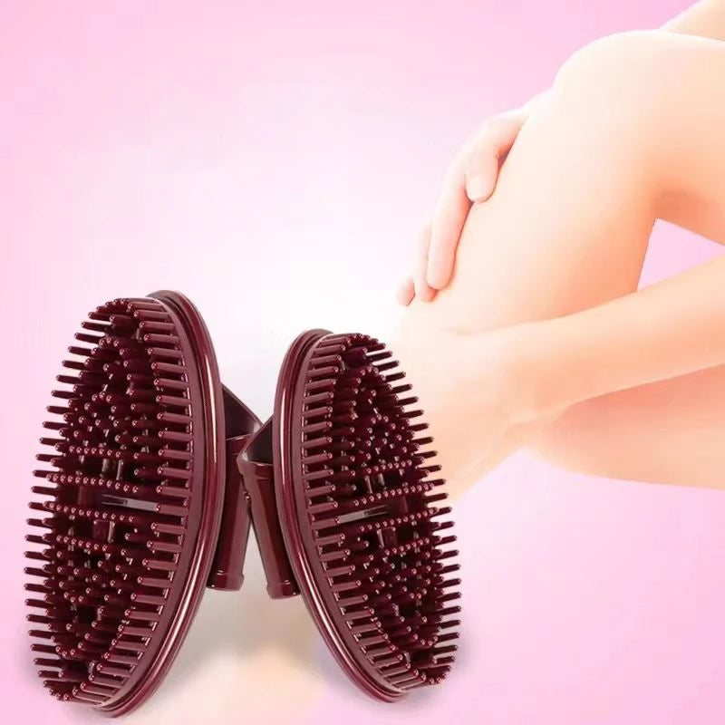 Massage Brush Body Massager Brush Gua Sha Scraping Board Massage Brush Scrapper Anti Cellulite Slimming Relaxing Scrub Massager