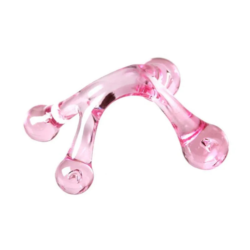 Handheld Arch Body Massager Health Balance Four Ball Back Mini Massage Stick Relax  Acupressure Health Massage Tool