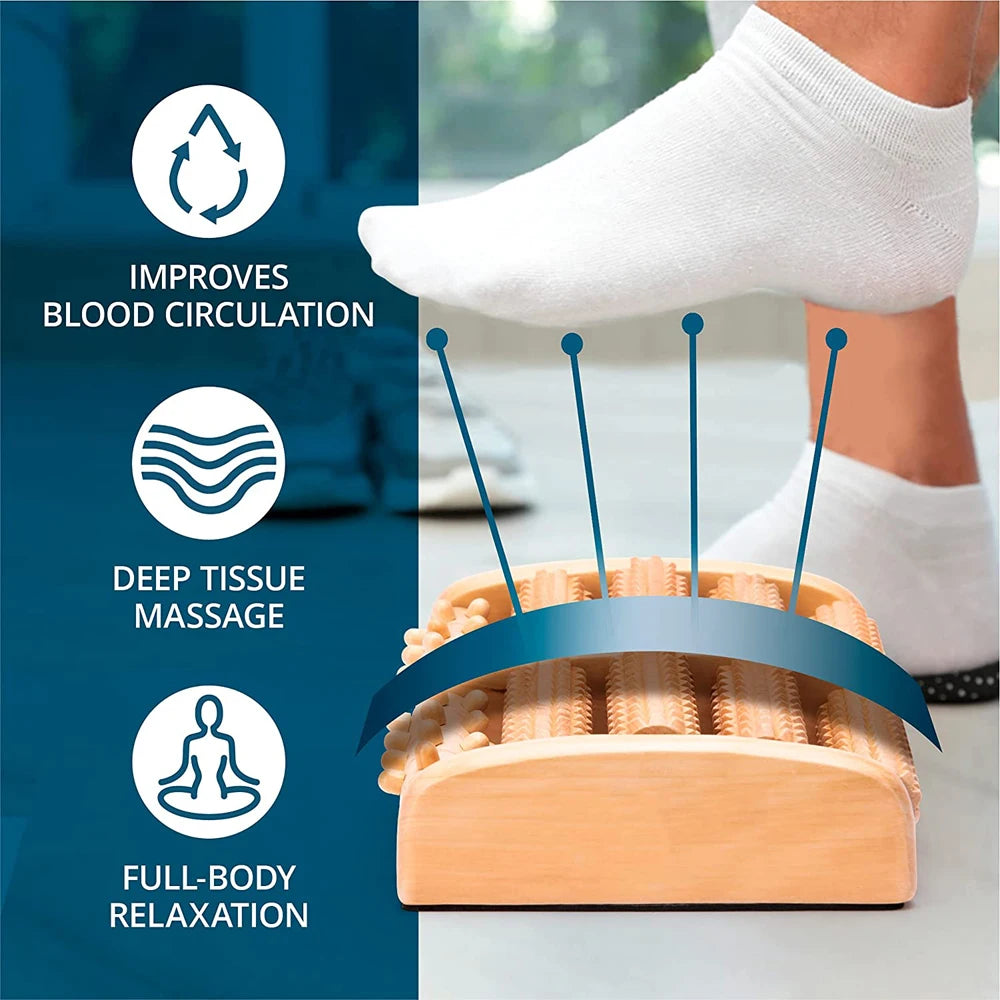 Foot Roller for Plantar Fasciitis Relief, Foot Massager for Neuropathy & Boosts Circulation, Heel Spur & Arch Pain Relaxation