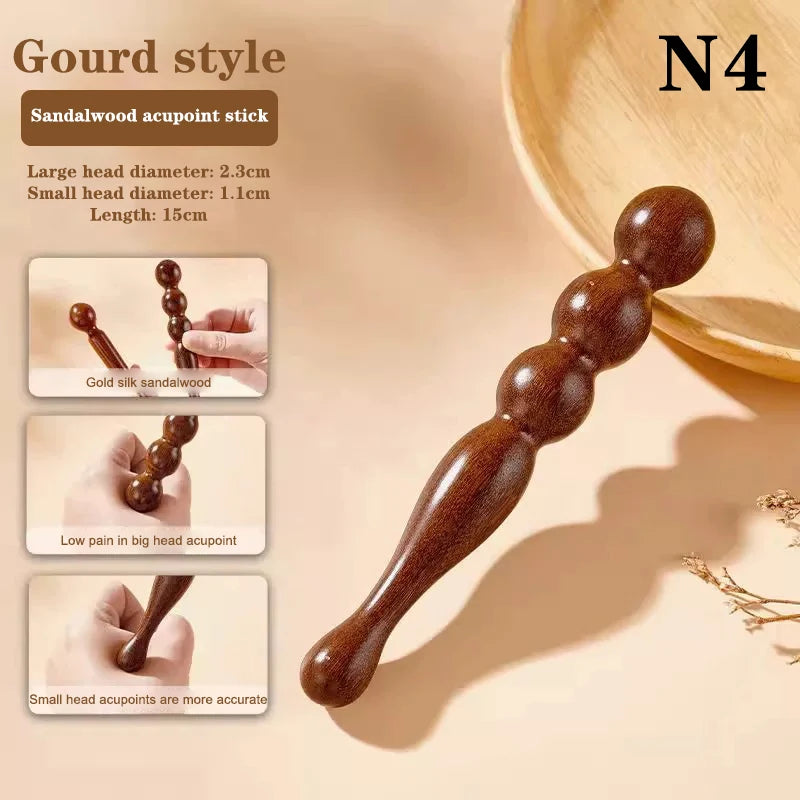 Acupoint Stick Foot Head Body Massage Stick Meridian Massage Beauty Accessories Acupoint Massage Tool