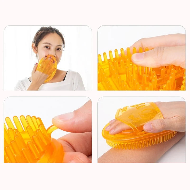 Massage Brush Body Massager Brush Gua Sha Scraping Board Massage Brush Scrapper Anti Cellulite Slimming Relaxing Scrub Massager