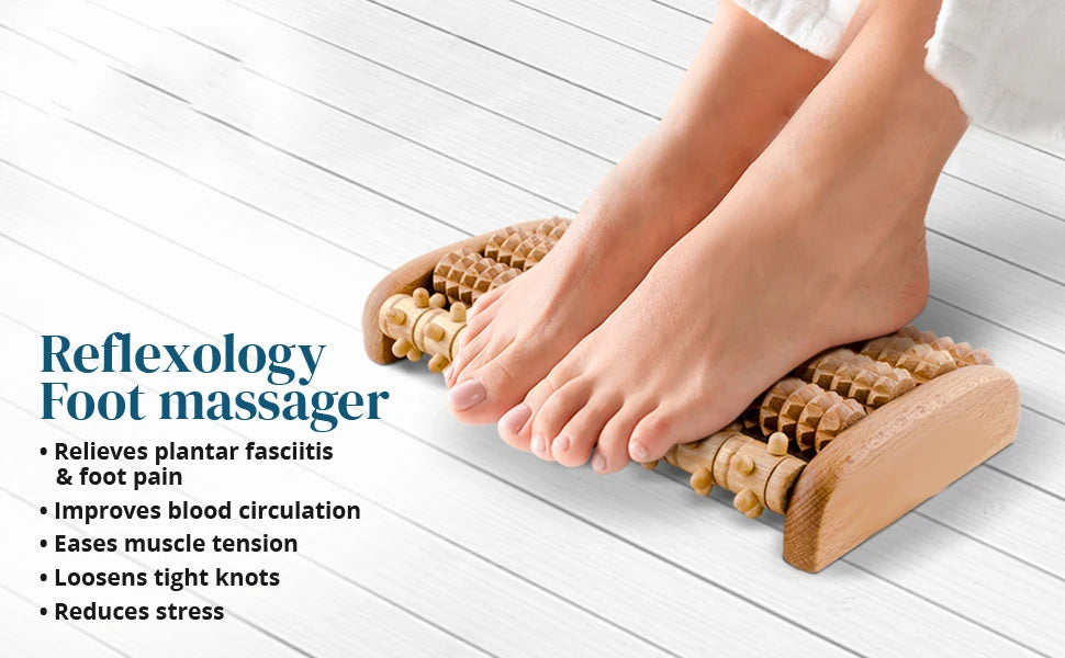 Foot Roller for Plantar Fasciitis Relief, Foot Massager for Neuropathy & Boosts Circulation, Heel Spur & Arch Pain Relaxation