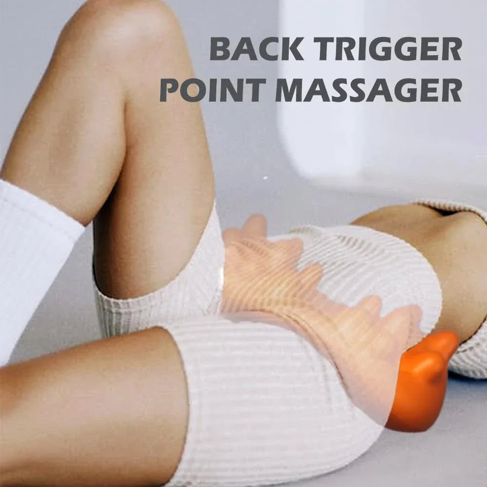 Hip Massager for Psoas Release, Sciatica & Piriformis Syndrome Pain Relief, Trigger Point Massage Tool for Hip & Lower Back Pain