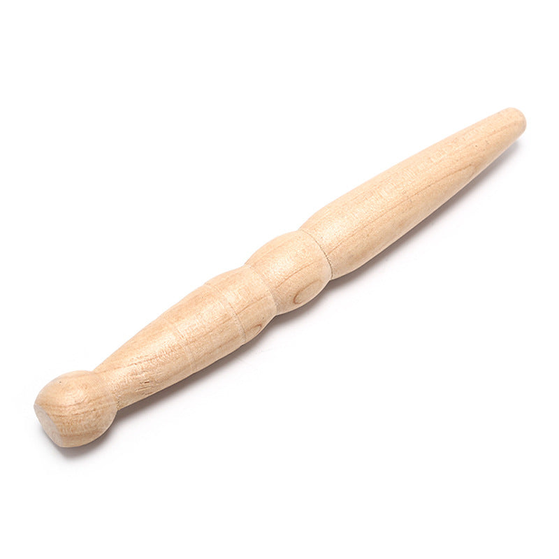Natural Wooden Foot Body Massage Stick Relieve Muscle Soreness Relaxing Tool Foot Reflexology Massager Hot  Beauty Health