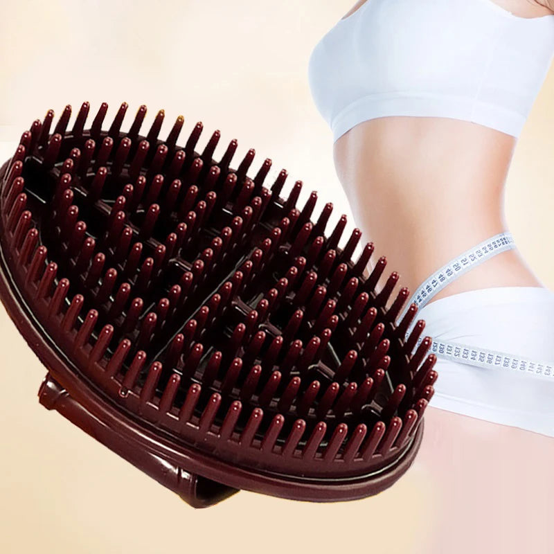 Massage Brush Body Massager Brush Gua Sha Scraping Board Massage Brush Scrapper Anti Cellulite Slimming Relaxing Scrub Massager