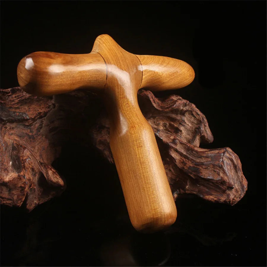 1 Pc Wood Foot Massage Tool Made of Wood Ergonomic Reflexology Tool Single Massage Stick Designed for Muscle Foot Care Tools