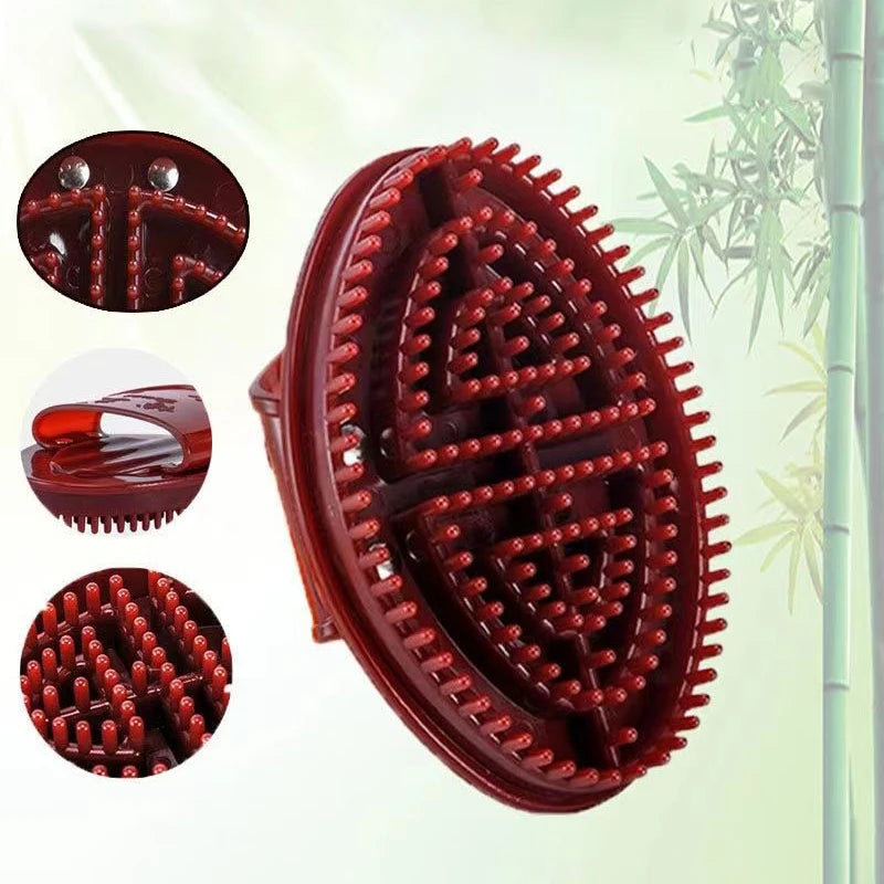 Massage Brush Body Massager Brush Gua Sha Scraping Board Massage Brush Scrapper Anti Cellulite Slimming Relaxing Scrub Massager