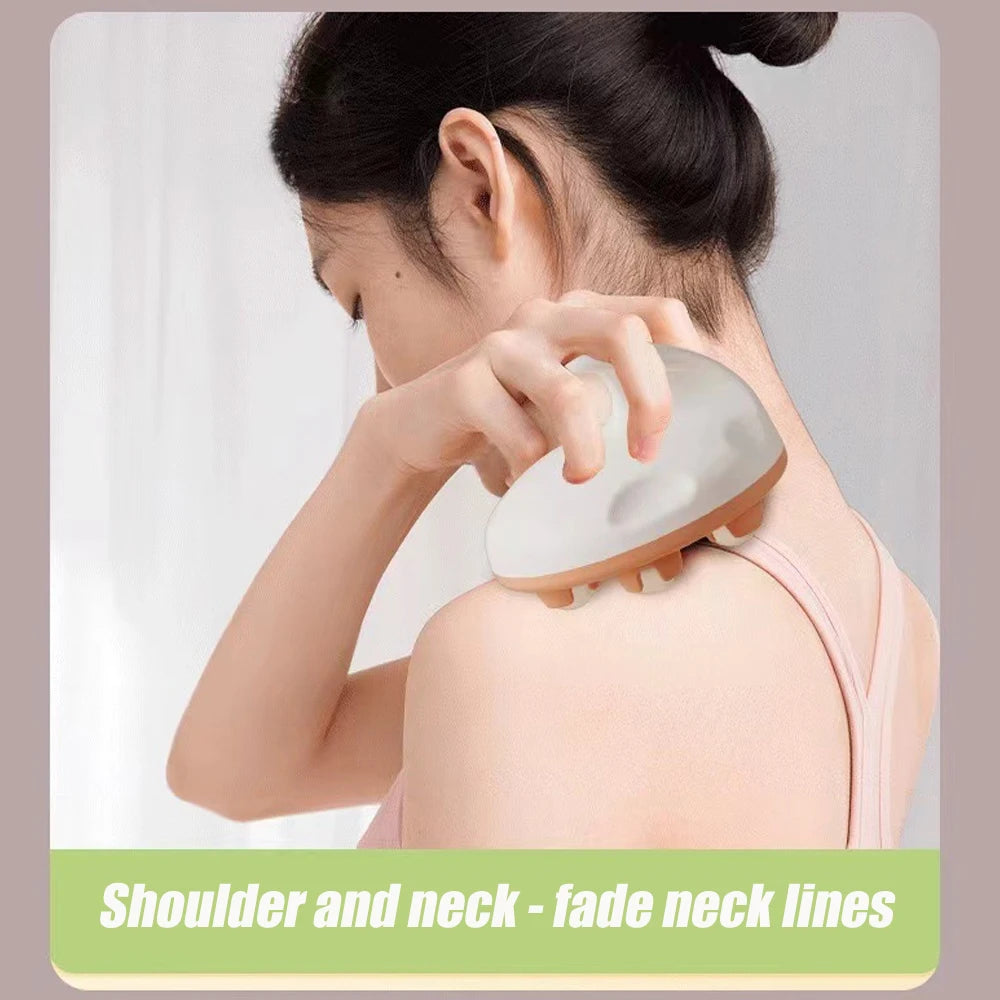 7-Bead Body Ball Roller Massager Professional Anti Cellulite Muscle Pain Relief Relax Massage Neck Back Shoulder Face Lifting