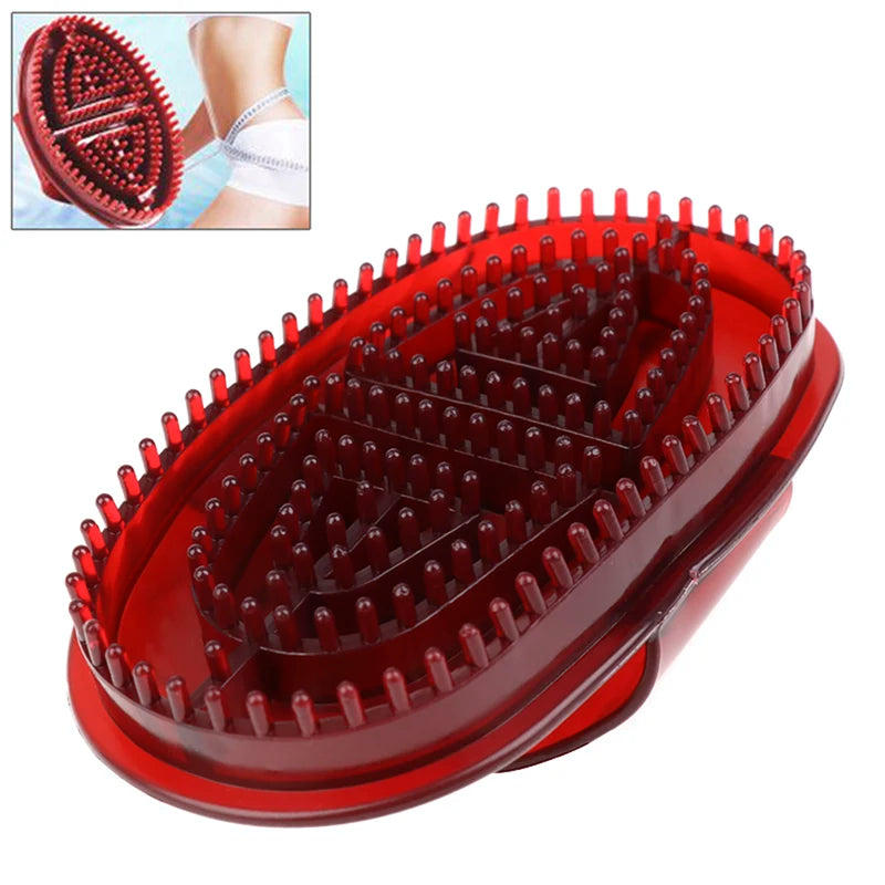 Massage Brush Body Massager Brush Gua Sha Scraping Board Massage Brush Scrapper Anti Cellulite Slimming Relaxing Scrub Massager