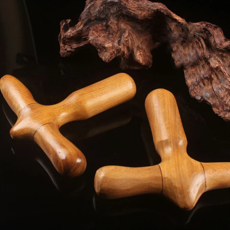 1 Pc Wood Foot Massage Tool Made of Wood Ergonomic Reflexology Tool Single Massage Stick Designed for Muscle Foot Care Tools
