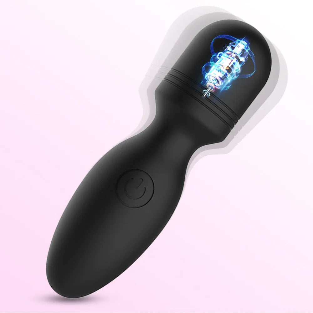 Mini massage stick electric massage stick silicone material 10 frequency USB charging convenient to carry