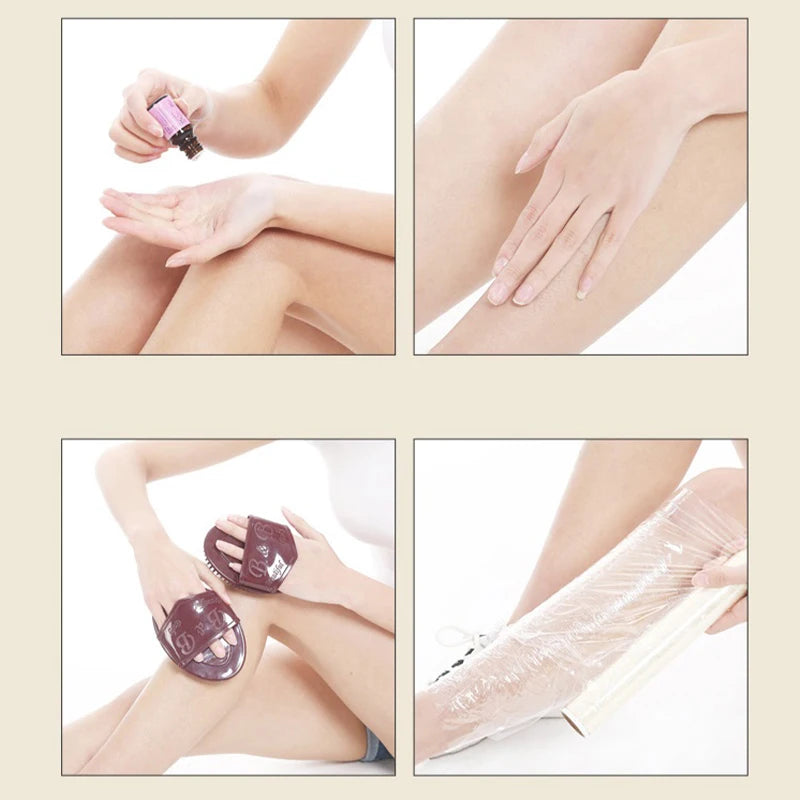 Massage Brush Body Massager Brush Gua Sha Scraping Board Massage Brush Scrapper Anti Cellulite Slimming Relaxing Scrub Massager