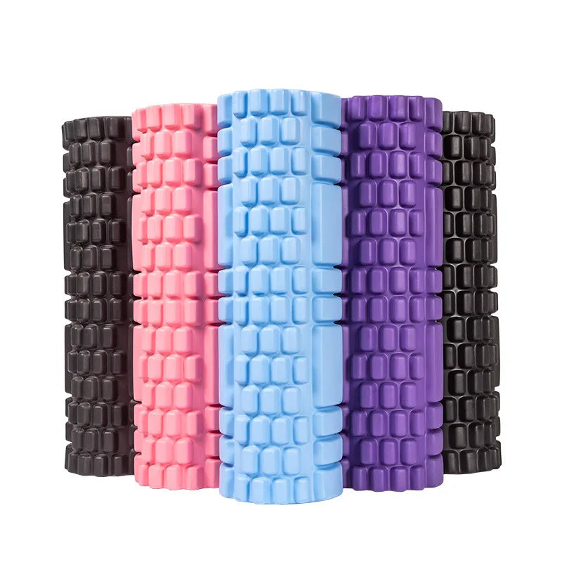 Yoga Foam Roller Set Muscle Massage Block Yoga Brick Pilates Tools Gym Fitness Exercise Equipment for Muscle Relaxation