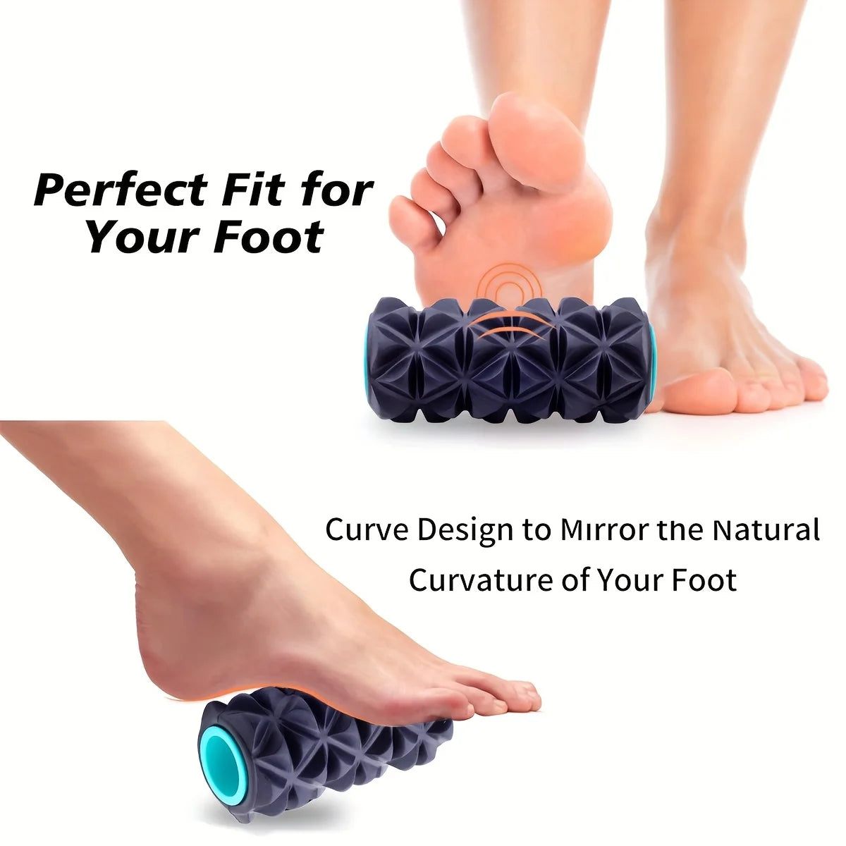 1 plantar fascia foot massager, household flat foot rolling trainer