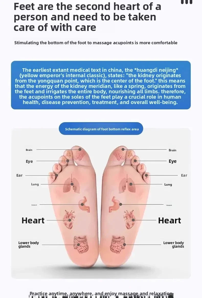 Round Foot Massage Mat, Super Jogging Acupressure Plate Indoor in-place Running Foot Pad Foot Massage Roller for Plantar Relief