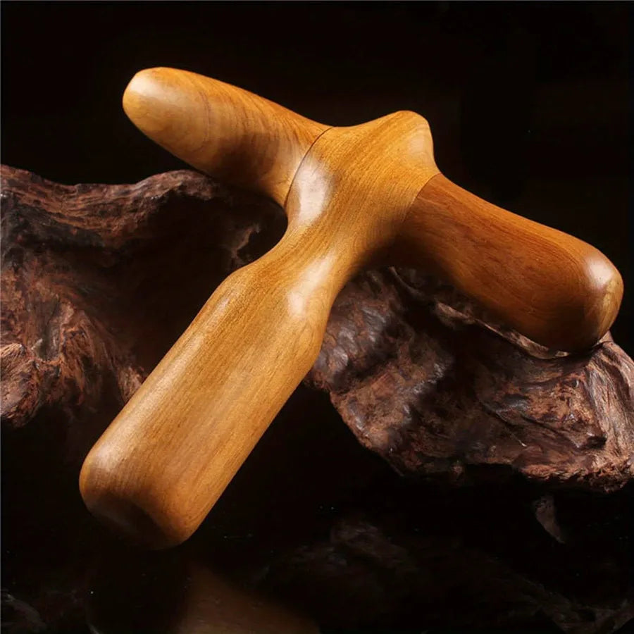 1 Pc Wood Foot Massage Tool Made of Wood Ergonomic Reflexology Tool Single Massage Stick Designed for Muscle Foot Care Tools