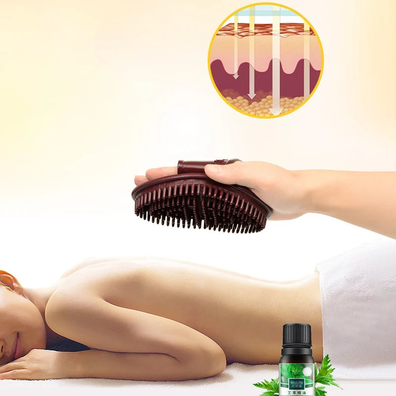 Massage Brush Body Massager Brush Gua Sha Scraping Board Massage Brush Scrapper Anti Cellulite Slimming Relaxing Scrub Massager